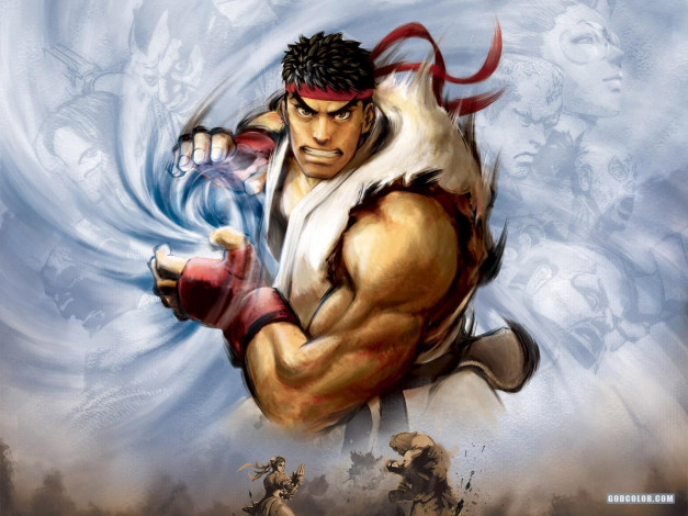 Обои картинки фото street, fighter, iv, видео, игры