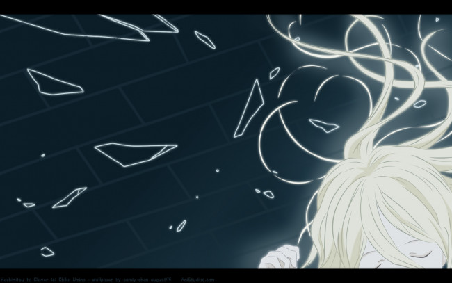 Обои картинки фото аниме, honey, and, clover