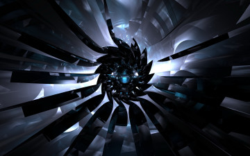 Картинка 3д графика abstract абстракции