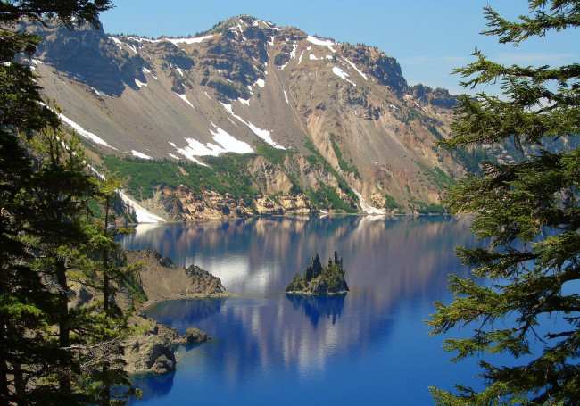 Обои картинки фото природа, реки, озера, горы, вода, ель