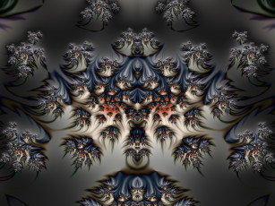 Картинка 3д графика fractal фракталы фон узор цвета