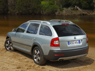 Картинка skoda octavia scout автомобили Чехия volkswagen ag auto