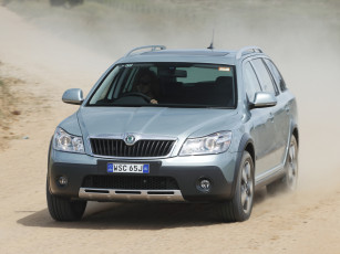 Картинка skoda octavia scout автомобили Чехия volkswagen ag auto