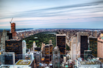 Картинка города нью йорк сша небоскребы парк