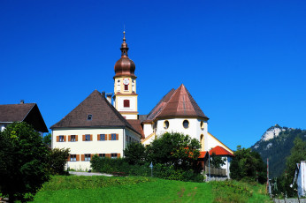 Картинка vils tyrol австрия города улицы площади набережные дома улица горы