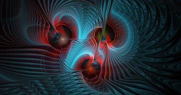 Картинка 3д графика fractal фракталы фон узор цвета