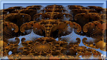 Картинка 3д графика fractal фракталы узор цвета фон