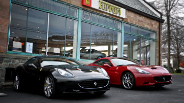 Картинка ferrari california автомобили выставки уличные фото гоночные s p a италия спортивные