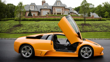 Картинка lamborghini murcielago автомобили automobili s p a спортивные италия