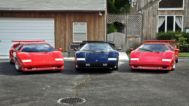 Обои картинки фото lamborghini, countach, автомобили, automobili, s, p, a, спортивные, италия