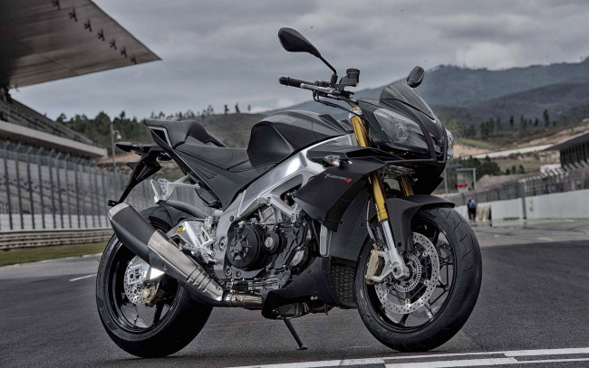 Обои картинки фото мотоциклы, aprilia, v4r, tuono