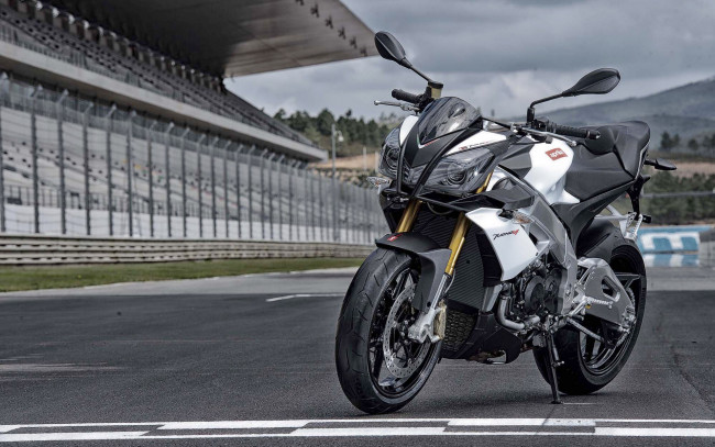 Обои картинки фото мотоциклы, aprilia, v4r, tuono