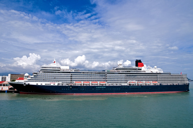 Обои картинки фото корабли, лайнеры, лайнер, круиз, большой