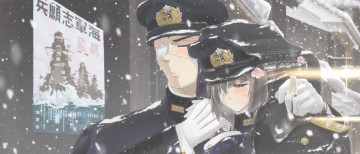 Картинка аниме *unknown+ другое пара форма объятия парень девушка