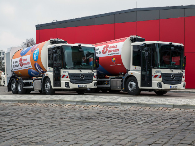 Обои картинки фото автомобили, mercedes trucks, mercedes-benz, rotopress, faun, 2630, l, econic