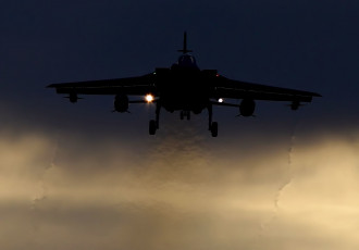 Картинка авиация авиационный+пейзаж креатив огни