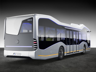 Картинка автомобили 3д future mercedes-benz bus 2016г