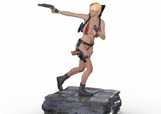 Картинка 3д+графика фантазия+ fantasy фон взгляд девушка