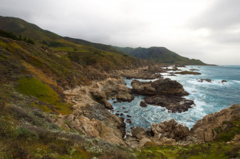 Картинка природа побережье море берег