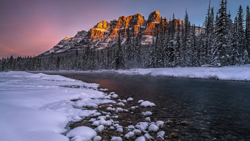 Картинка природа реки озера река лес