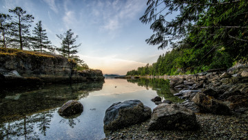 Картинка природа реки озера река лес