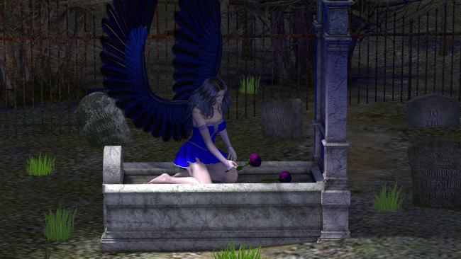 Обои картинки фото 3д графика, ангел , angel, ангел, фон, взгляд, девушка