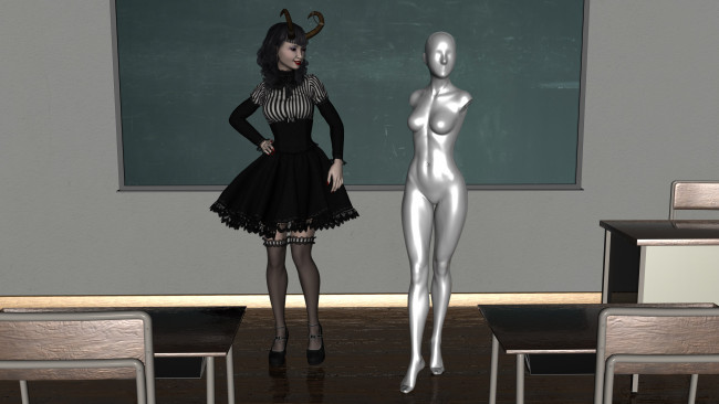 Обои картинки фото 3д графика, существа , creatures, фон, взгляд, кастаника