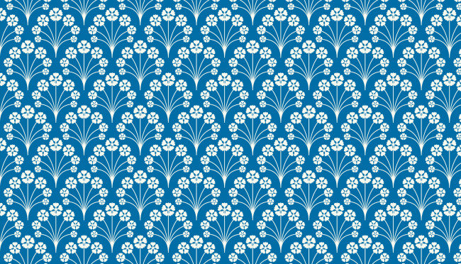 Обои картинки фото векторная графика, цветы , flowers, орнамент, узор, голубой