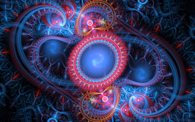 Обои картинки фото 3д графика, фракталы , fractal, цвета, фон, узор
