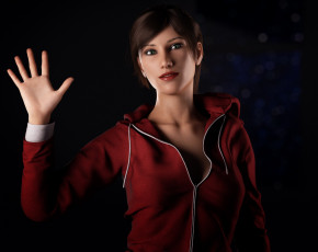 Картинка 3д+графика люди+ people фон взгляд девушка