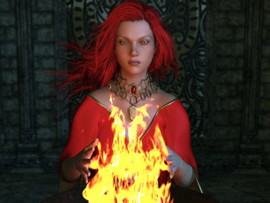 Картинка 3д+графика люди+ people фон взгляд девушка