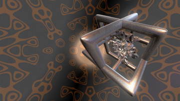 Картинка 3д+графика абстракция+ abstract цвет форма фон