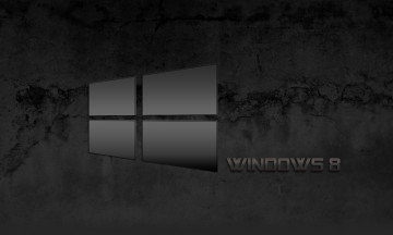 обоя компьютеры, windows 8, логотип, фон