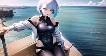 Картинка аниме unknown +другое+ нейросети графика нейроарт ai art нейронные сети рисунки нейро искусство