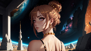 Картинка аниме unknown +другое+ нейросети графика нейроарт ai art нейронные сети рисунки нейро искусство