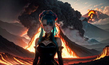 Картинка аниме unknown +другое+ нейросети графика нейроарт ai art нейронные сети рисунки нейро искусство