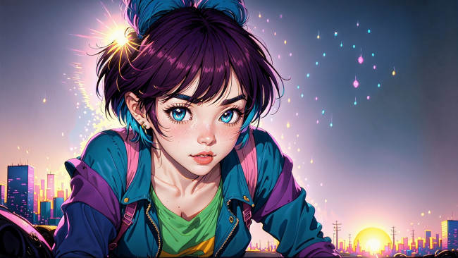 Обои картинки фото аниме, город,  улицы,  интерьер,  здания, нейросети, графика, нейроарт, ai, art, нейронные, сети, рисунки, нейро, искусство