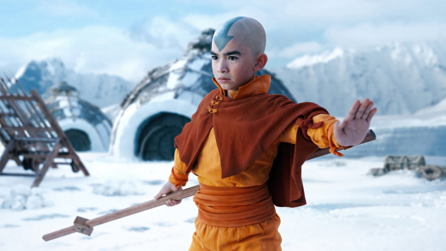 Обои картинки фото avatar,  the last airbender , сериал 2024 – , кино фильмы, -unknown , другое, фэнтези, боевик, драма, комедия, детектив, the, last, airbender, сериал