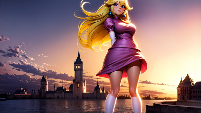 Обои картинки фото видео игры, super mario bros, нейросети, графика, нейроарт, ai, art, нейронные, сети, рисунки, нейро, искусство