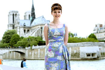 Картинка carey+mulligan девушки шатенка платье город