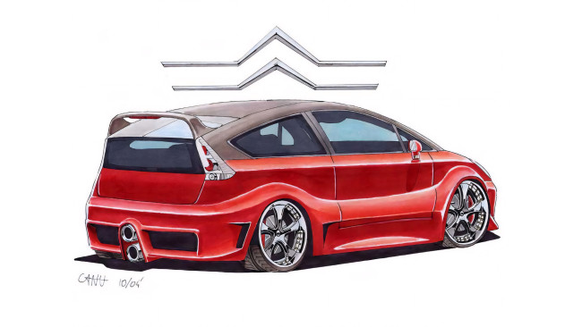 Обои картинки фото 295801, рисованное, авто, мото, автомобиль