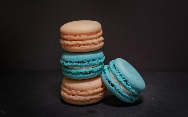 Обои картинки фото еда, макаруны, лакомство, печенье, ассорти