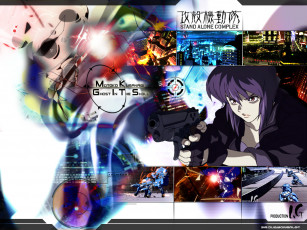 Картинка аниме ghost in the shell