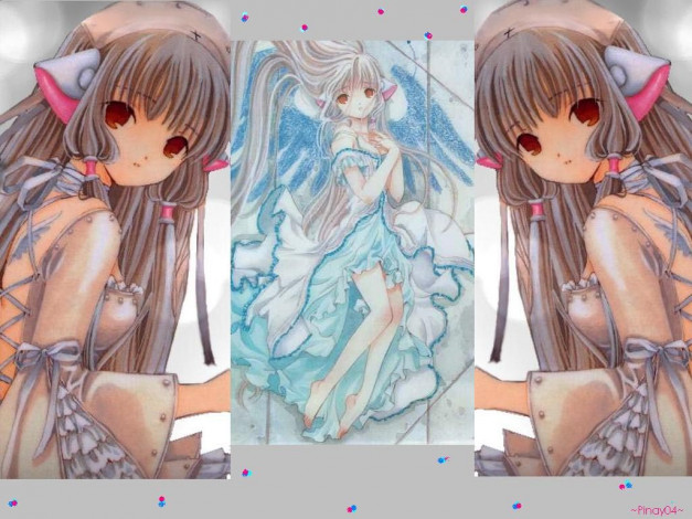 Обои картинки фото аниме, chobits