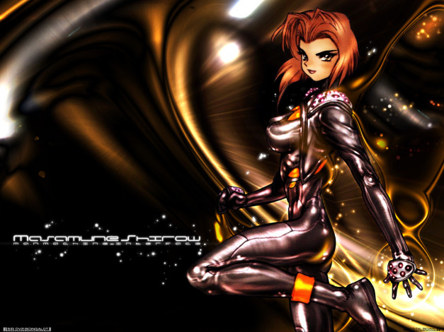 Обои картинки фото аниме, masamune, shirow, artbook