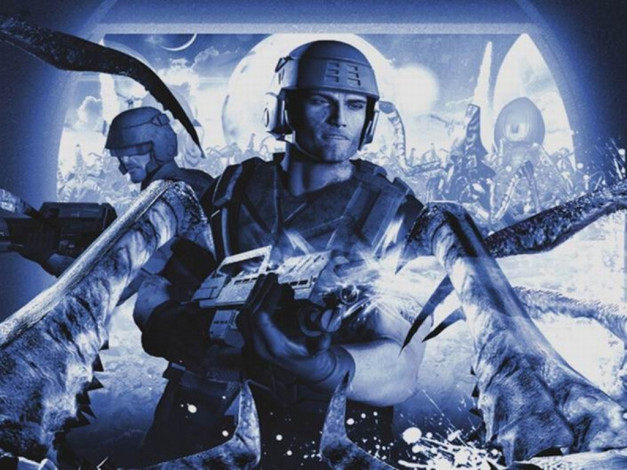 Обои картинки фото видео, игры, starship, troopers