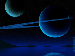 Картинка планеты космос арт