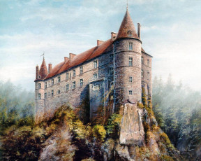 Картинка рисованные города