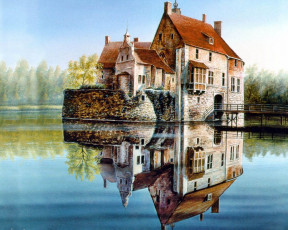 Картинка рисованные города