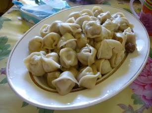 Картинка еда пельмени манты вареники